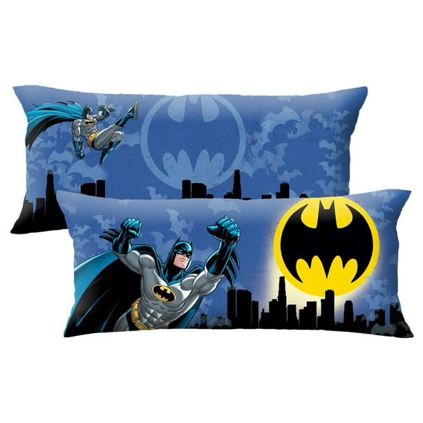 DC Comics Batman Guardian Pillowcase Reversible Pillow Case Super Hero for Kids DC Comics Batman Guardian Pillowcase Reversible Pillow Case Super Hero for Kids